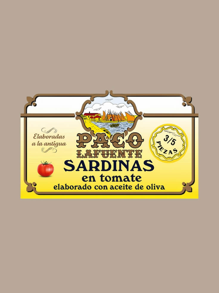 Sardinen in Tomatensauce mit Olivenöl – Paco Lafuente